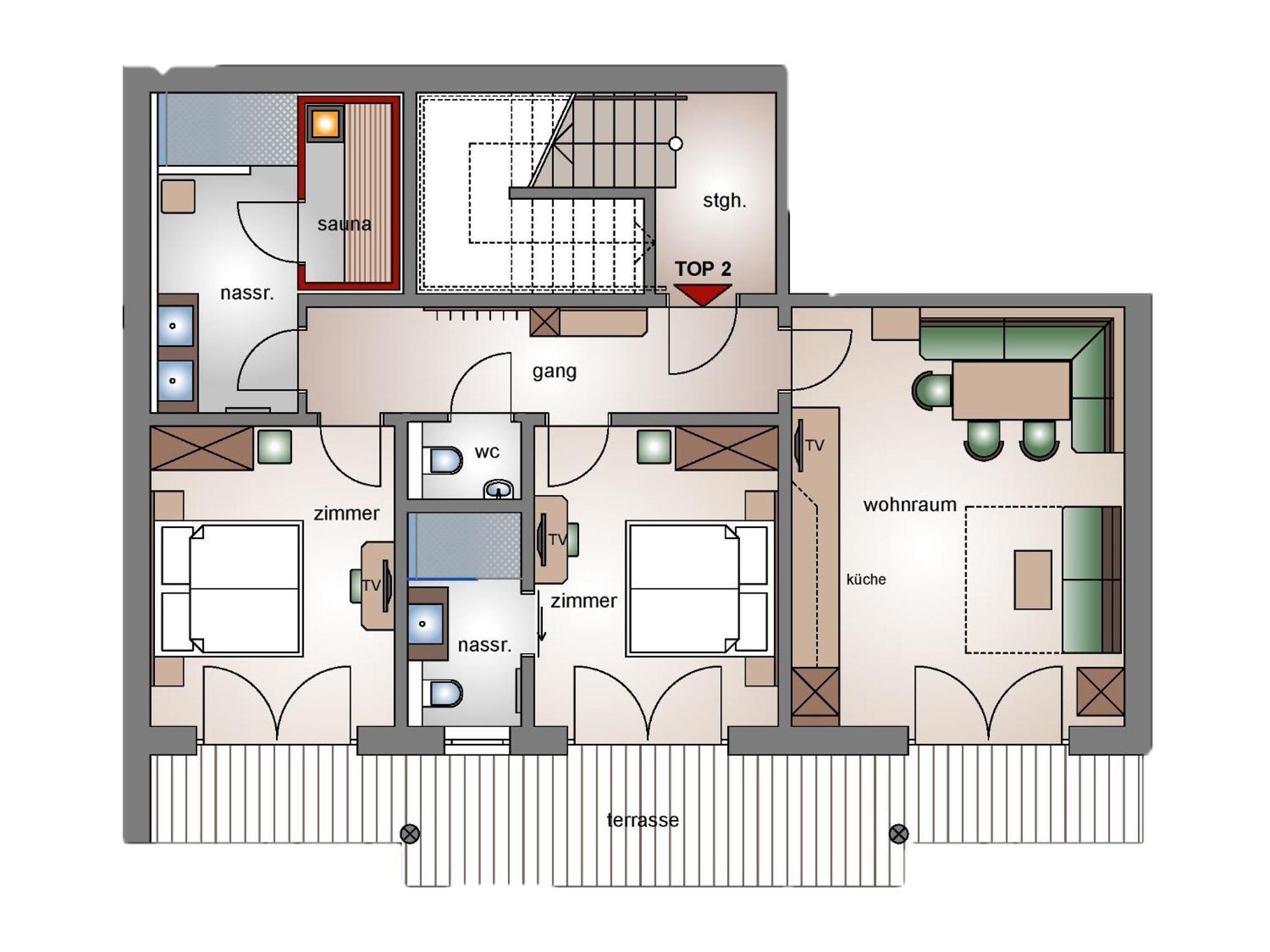 Luxurious Apartment With Sauna In Koenigsleiten Wald im Pinzgau Eksteriør bilde